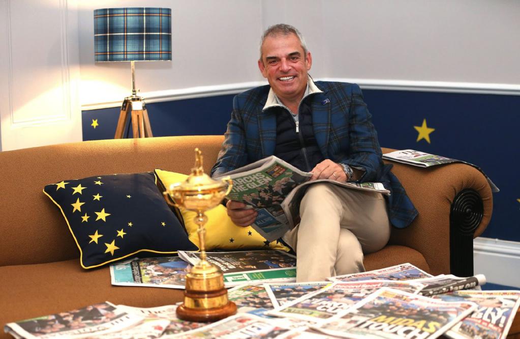 Der glückliche Kapitän Paul McGinley